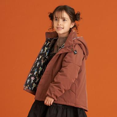 キッズ グローブつき中綿ブルゾン