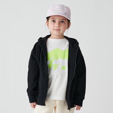 【撥水】裏毛ZIPパーカ