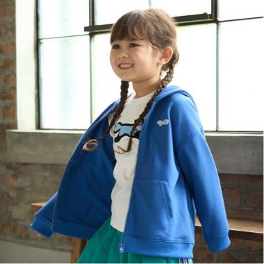 【the FOX】【防汚加工】 裏毛パーカー