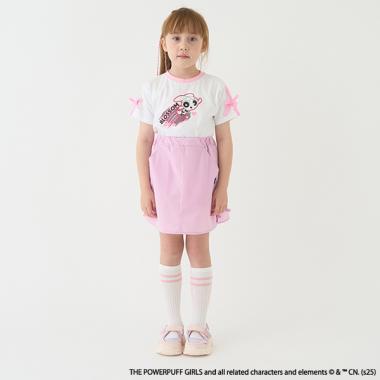 【4WAYストレッチ】【撥水】脇ギャザータイトスカート