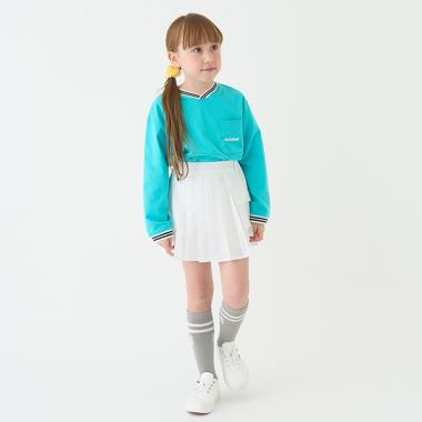 変形プリーツスカート