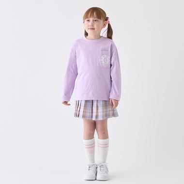 チェックプリーツキュロット