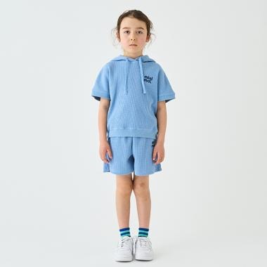 ワッフルカットショートパンツ