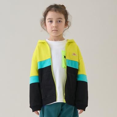 【KELTY】裏毛キリカエZIPパーカー