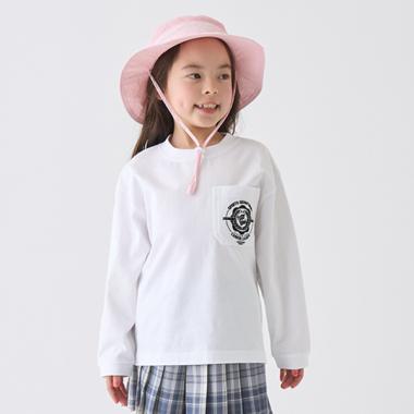 【防汚加工】天竺アソートプリントカレッジTシャツ