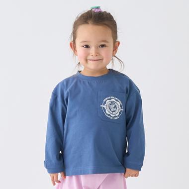 【防汚加工】天竺アソートプリントカレッジTシャツ