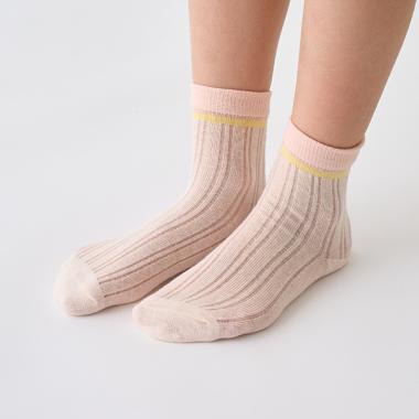 バイカラーソックス