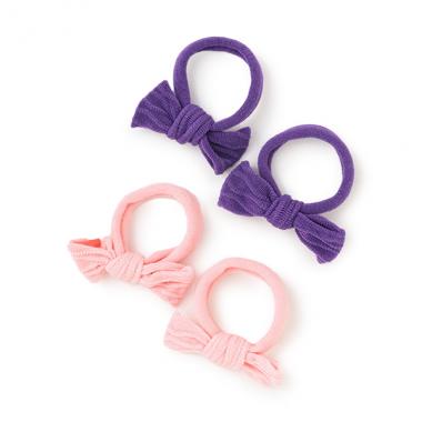 リボンヘアポニー(４個set)