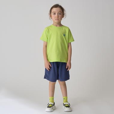 エンボス4分丈ハーフパンツ