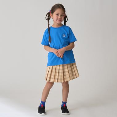 チェックプリーツキュロット