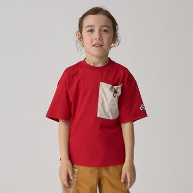 【吸水速乾】巾着ポケットTシャツ