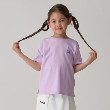 【防汚撥水】ワンポイント刺しゅうTシャツ