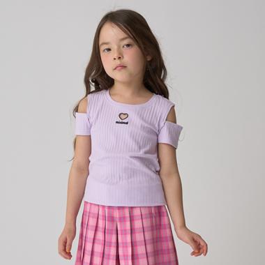 オフショルダーTシャツ