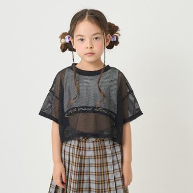 メッシュ＋短丈タンクトップセット