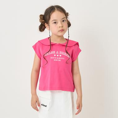 【防汚撥水】セーラーカラーTシャツ