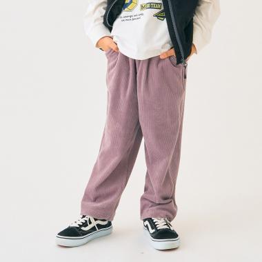 ニットコールパンツ