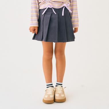 細コールラップパンツ