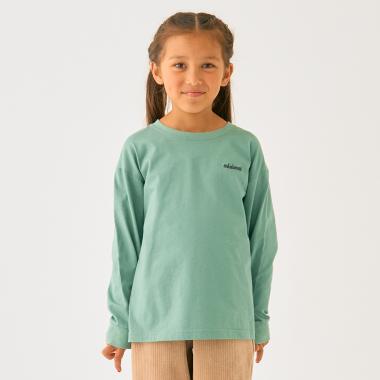 ワンポイント天竺ロングＴシャツ