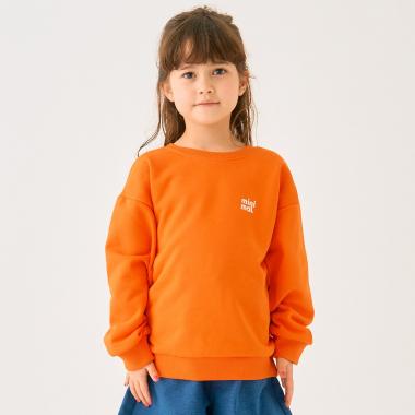 ワンポイント裏毛プルオーバー