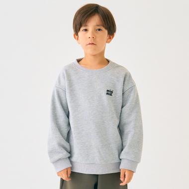 ワンポイント裏毛プルオーバー