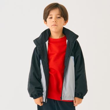 バイカラーブルゾン