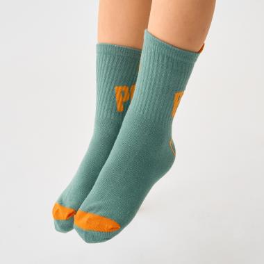 ベロつきクルーソックス