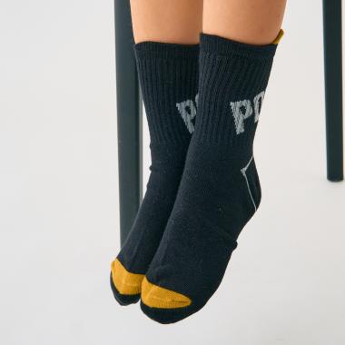 ベロつきクルーソックス