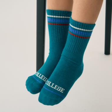 ラインクルーソックス