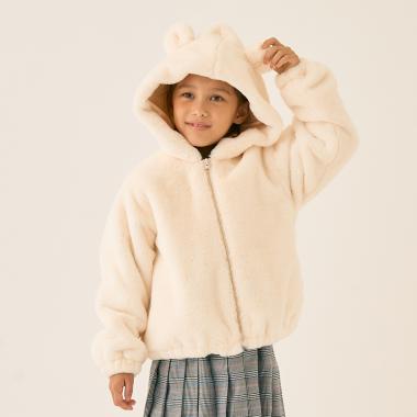 フェイクファーブルゾン