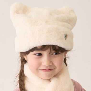 フェイクファーキャップ