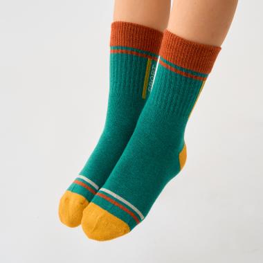 バイカラーソックス