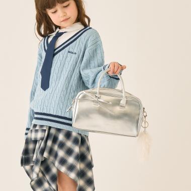 【2WAY】ミニボストン型ショルダーバッグ