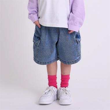 デニムハーフパンツ