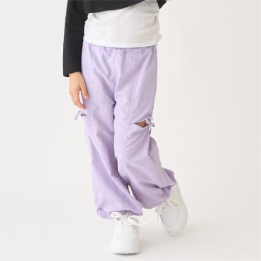 【撥水】スリットカーゴパンツ