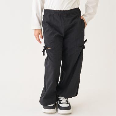 【撥水】スリットカーゴパンツ