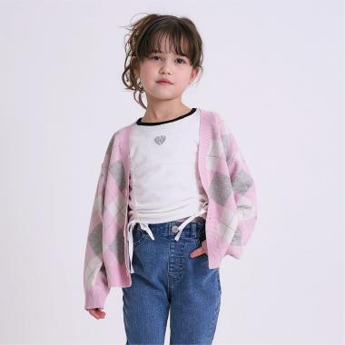 【アラエル】アーガイルカーディガン