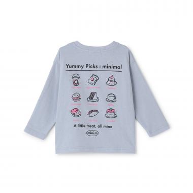 【綿100】【プチプラ】アソートグラフィック長袖Tシャツ