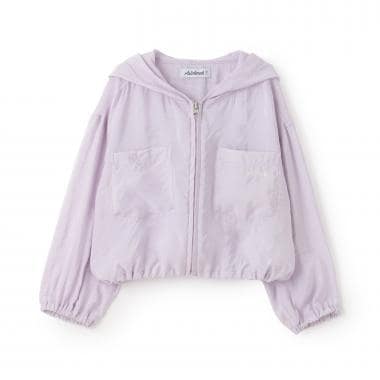 【UVカット】【冷房対策】シアーパーカー