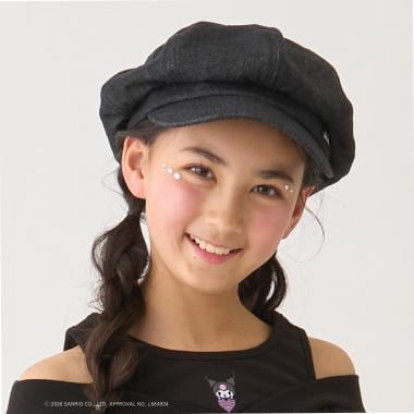 【UVカット】デニムキャスケット