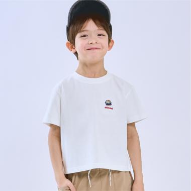 【綿100】プチプラワンポイント半袖Tシャツ