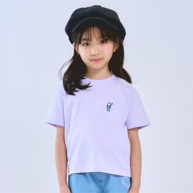 【綿100】プチプラワンポイント半袖Tシャツ