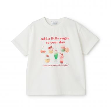 【接触冷感】スイーツフォト半袖Tシャツ