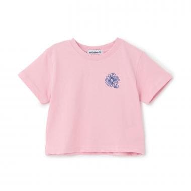 【綿100%】【プチプラ】モチーフバックプリント半袖Tシャツ