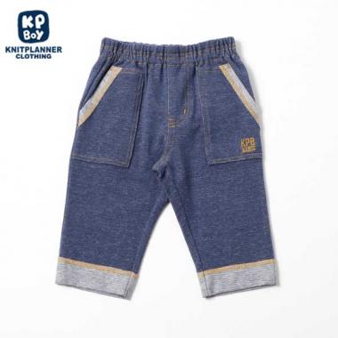 デニムライクなストレッチパンツ(80～90)