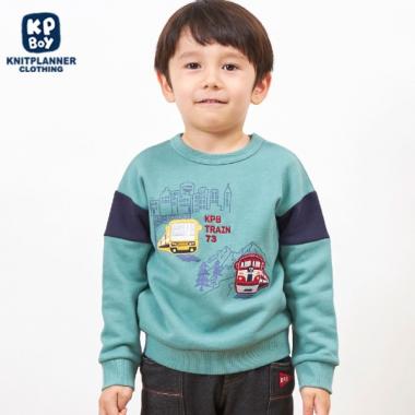 KPBOY(ケーピーボーイ)電車トレーナー(80～120)