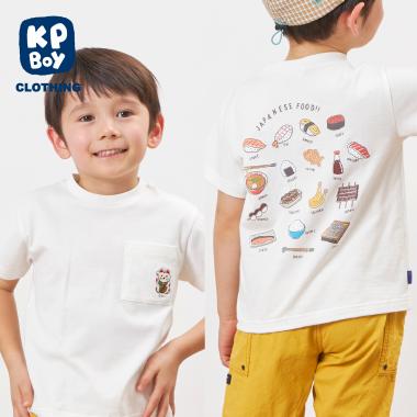 日本製/JAPANESEFOOD半袖Tシャツ(100-130cm)