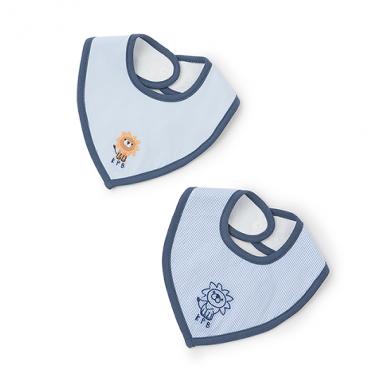 ライオンモチーフ2枚組スタイ