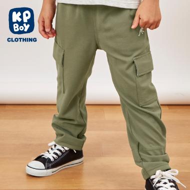 恐竜ワンポイント カットソー カーゴパンツ