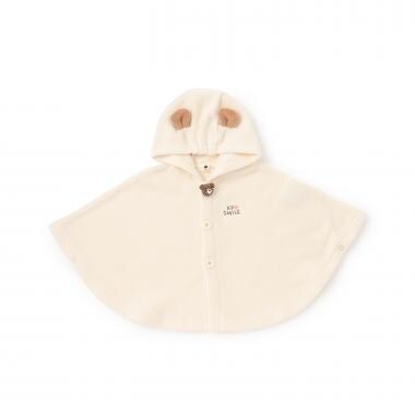 くま編ぐるみ フリースマント