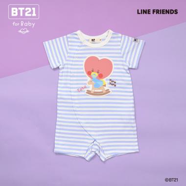【BT21】アップリケボーダーショートオール